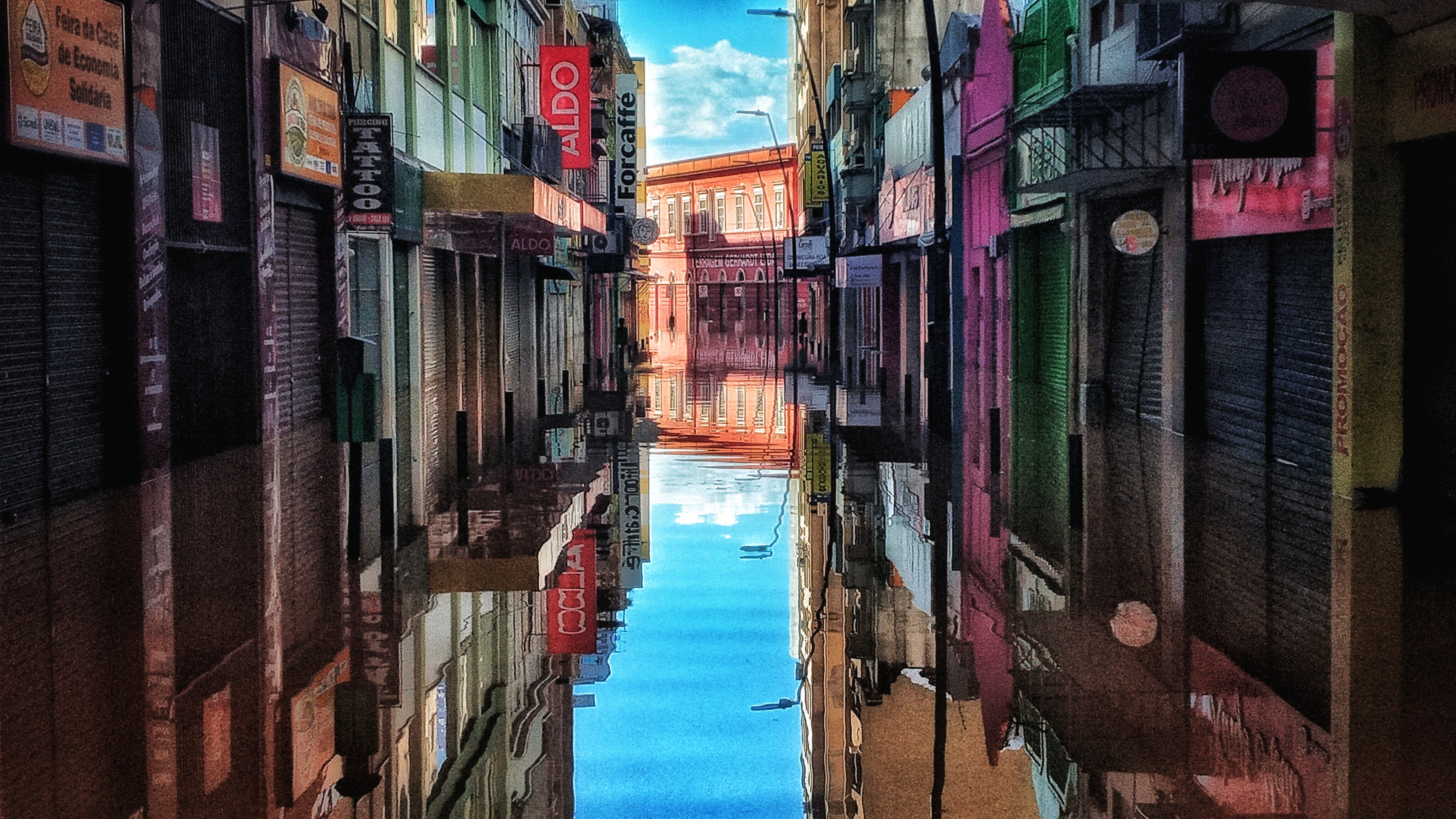 Retratos da enchente